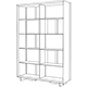 Carbon Fiber Bookcase OWEN