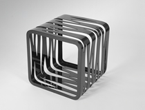 Carbon Fiber coffee table QUBE by Mast Elements